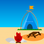 Camping Sticker Pack - iMessage